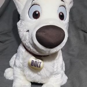 Jumbo Disney Bolt plush toy